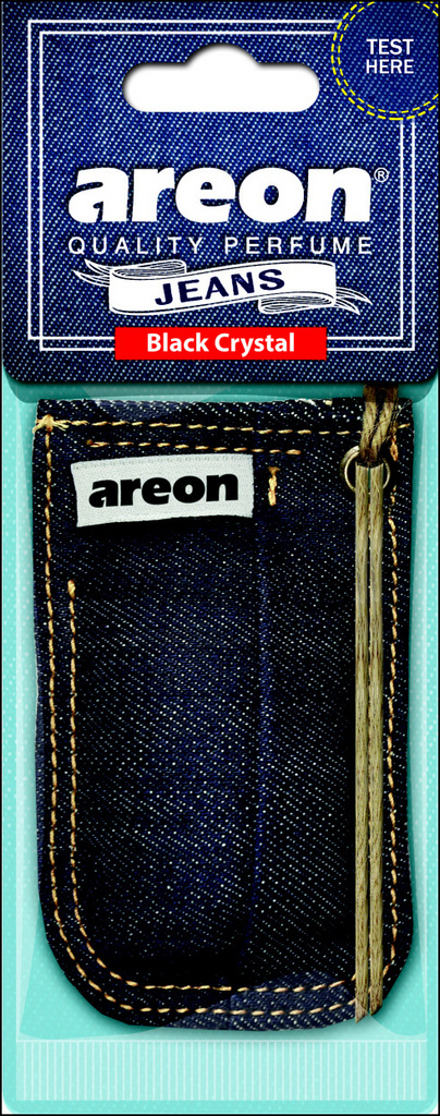 AREON JEANS BAG 1ks Black crystal