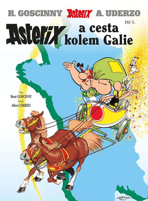 Asterix Asterix a cesta kolem Galie (5)