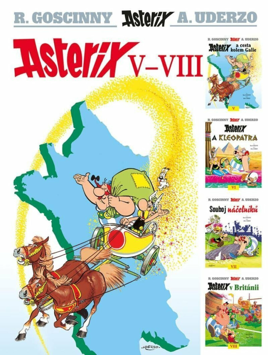 Asterix V-VIII - René Goscinny, Honza Dědek, Albert Uderzo