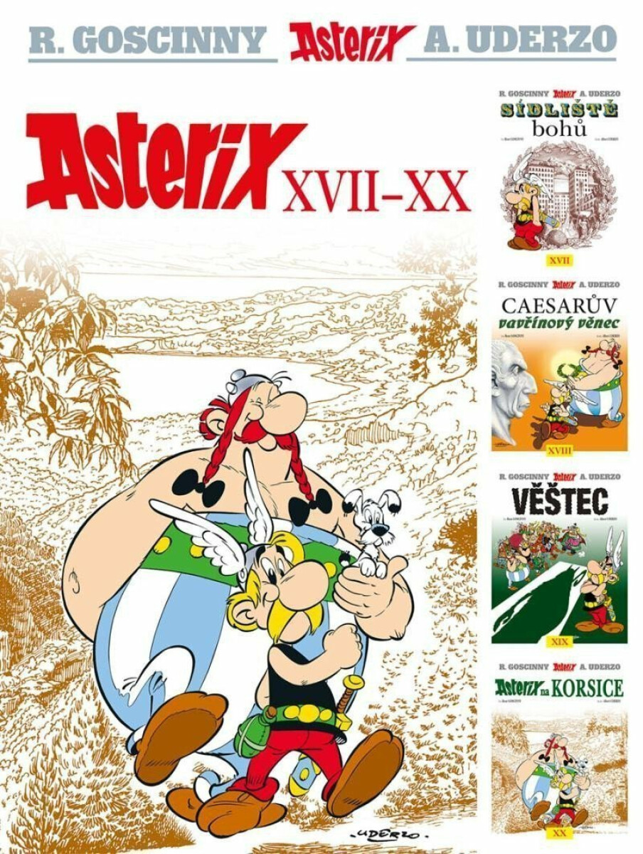 Asterix XVII-XX - René Goscinny, Honza Dědek, Albert Uderzo