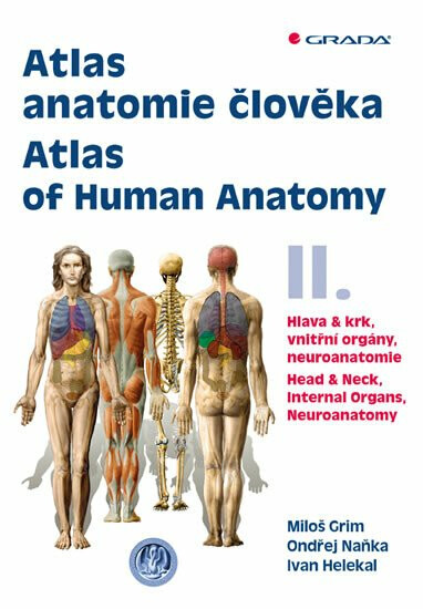 Atlas anatomie člověka II. - Hlava a krk, vnitřní orgány, neuroanatomie / Atlas of Human Anatomy II. - Head and Neck, Internal Organs, Neuronatomy - O