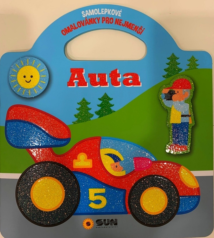 Auta Samolepkové omalovánky pro nejmenší