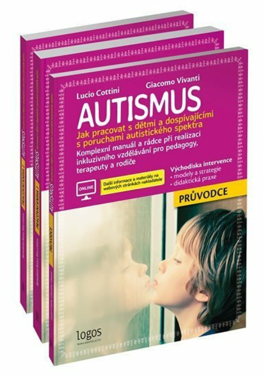Autismus - Průvodce + Pracovní kniha 1 + Pracovní kniha 2 - Cottini Lucio, Vivanti Giacomo, Bonci Benedetta, Centra Rita