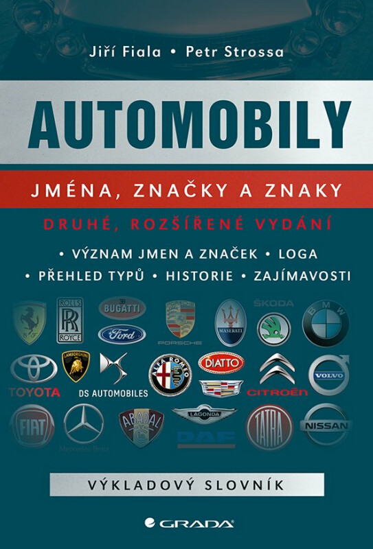 Automobily - Jména, značky a znaky - Jiří Fiala, Petr Strossa