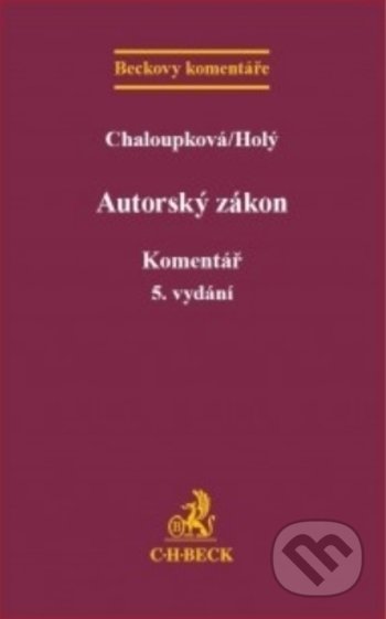 Autorský zákon (Komentář - 5. vydání)