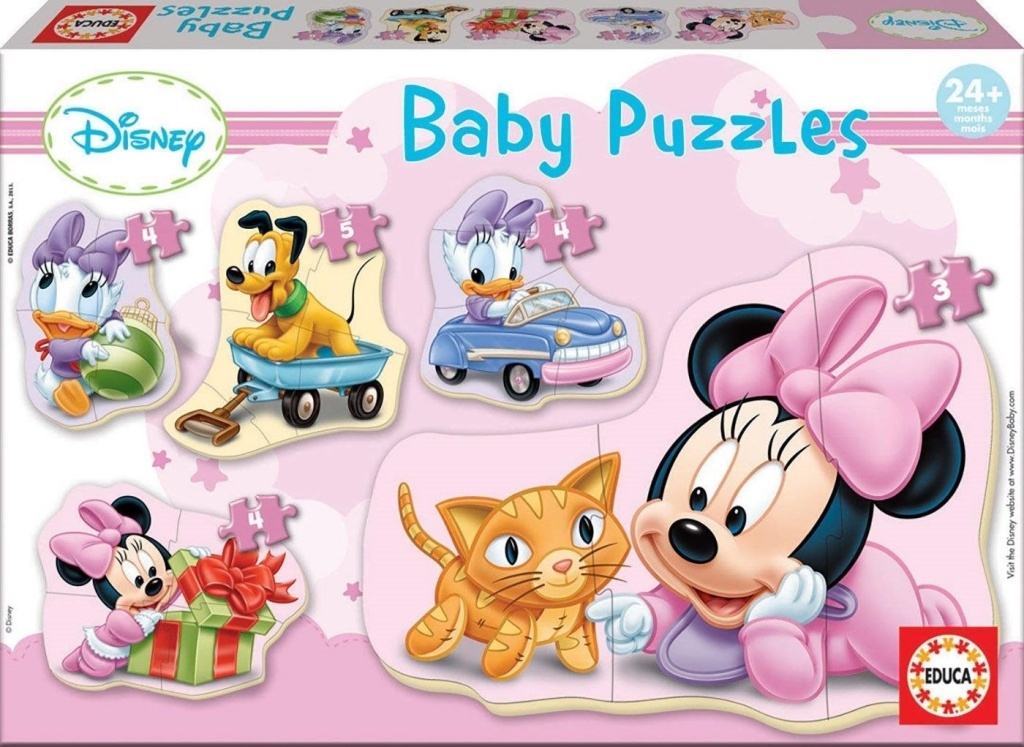 Baby puzzle Minnie 5v1