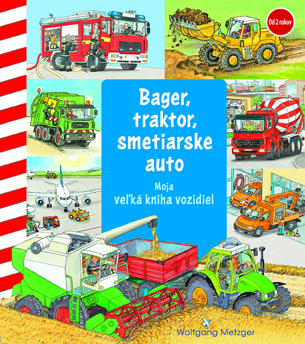 Bager, traktor, smetiarske auto