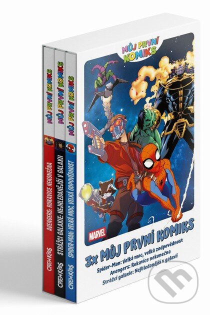 Balíček 3x Můj první komiks Superhrdinové