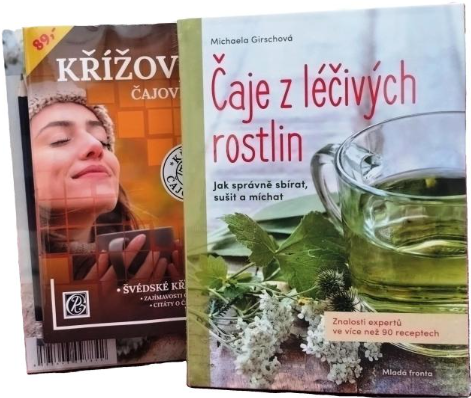 Balíček Čaje z léčivých rostlin + křížovky s tužkou