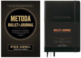 Balíček Metoda Bullet Journal + zápisník Leuchtturm1917 Edition2 - černý
