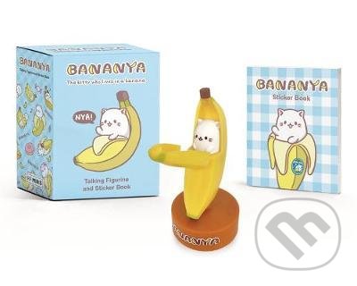 Bananya (Talking Figurine and Sticker Book)
