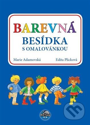 Barevná besídka s omalovánkou