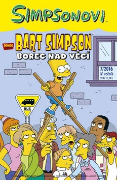 Bart Simpson 35:07/2016 Borec nad věcí