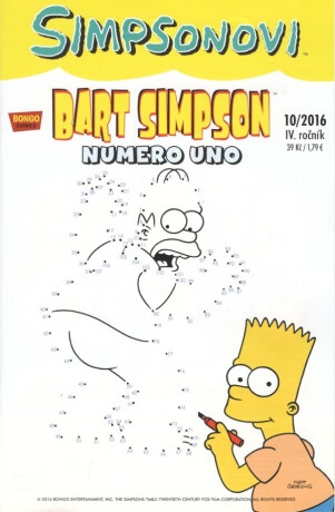 Bart Simpson 38:10/2016 Numero uno