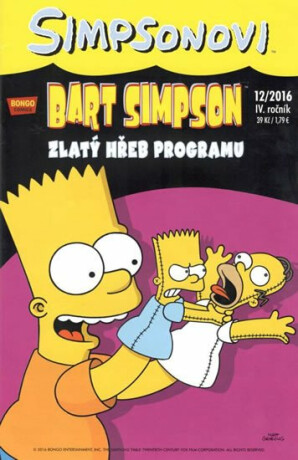 Bart Simpson 40:12/2016 Zlatý hřeb programu