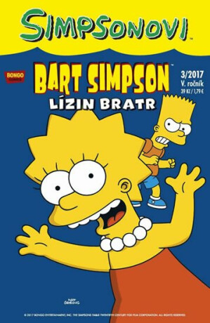 Bart Simpson 43:03/2017 Lízin bratr