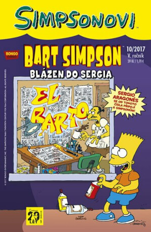 Bart Simpson 50:10/2017 Blázen do Sergia