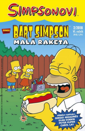 Bart Simpson 54:02/2018 Malá raketa