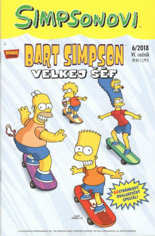 Bart Simpson 58:06/2018 Velkej šéf