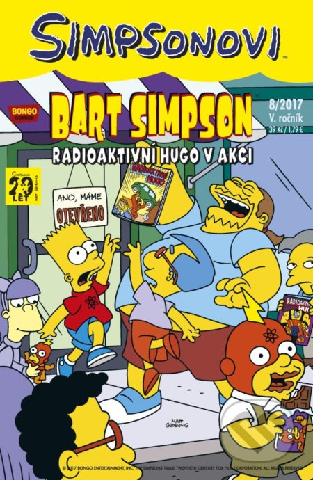 Bart Simpson: Radioaktivní Hugo v akci (8/2017)