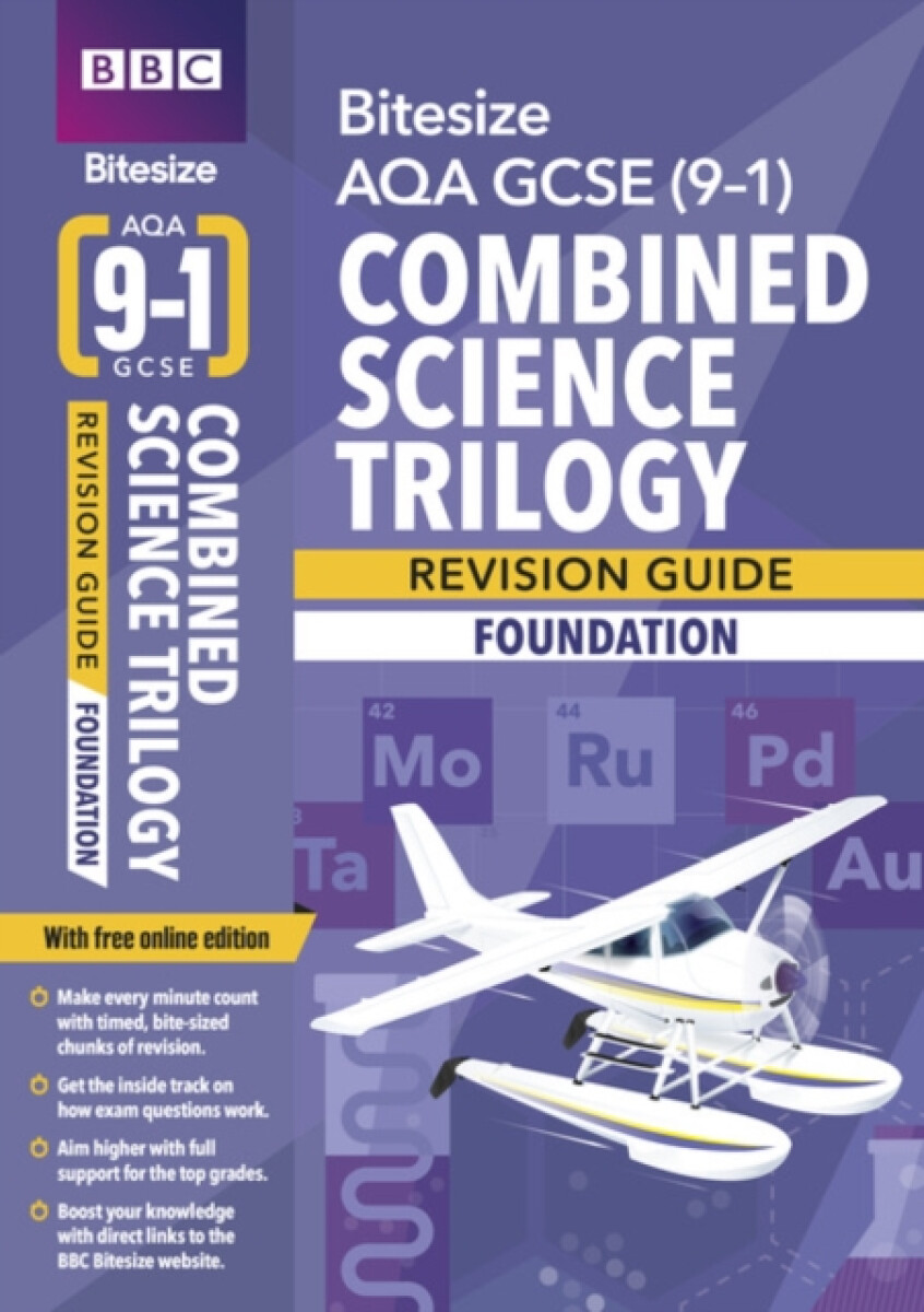 BBC Bitesize AQA GCSE Combined Science Trilogy (Foundation) Revision Guide incl. online edition - for 2026, 2027 exams