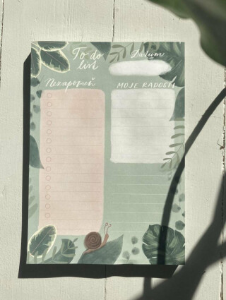 Be Nice EKO To Do List A5