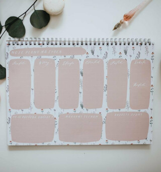 Be Nice EKO Týdenní plánovač A4