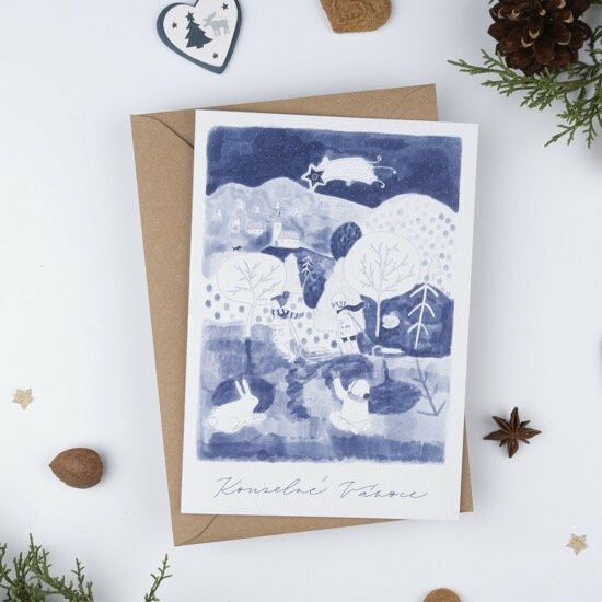 Be Nice EKO vánoční přání Nesem Vám noviny