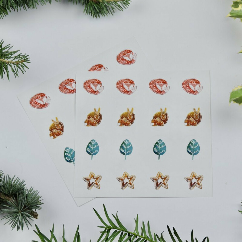 Be Nice vánoční samolepky