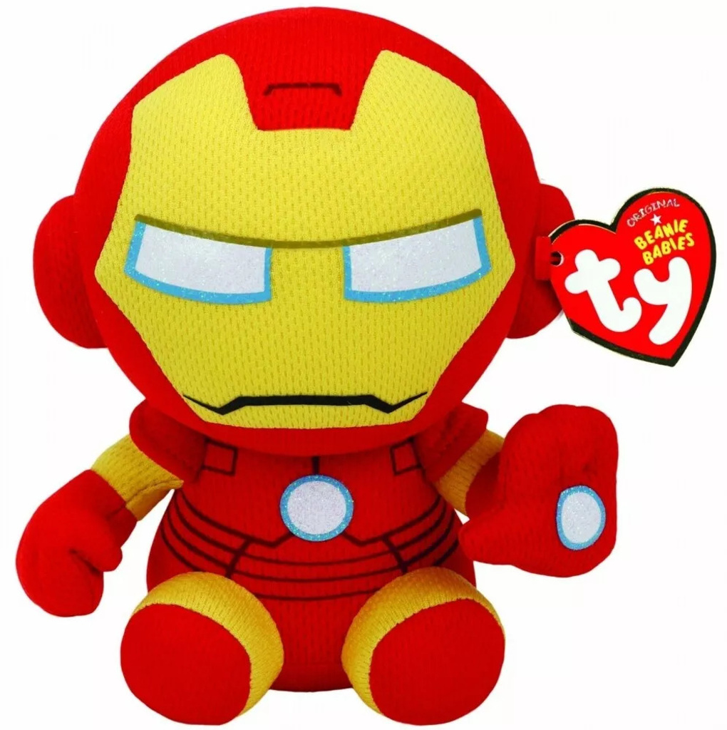 Beanie Babies Marvel IRON MAN 15 cm