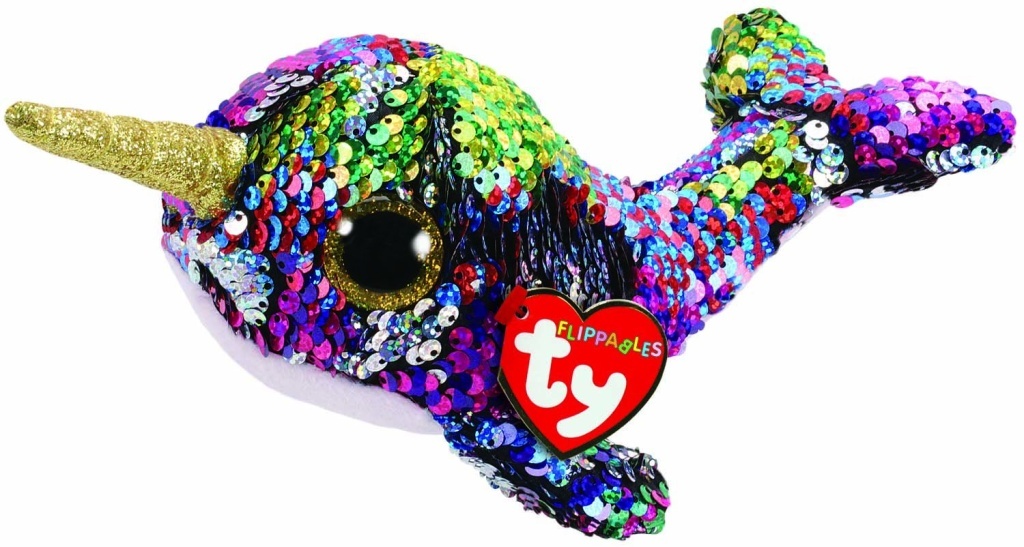 Beanie Boos Flippables Calypso s flitry narval 15 cm