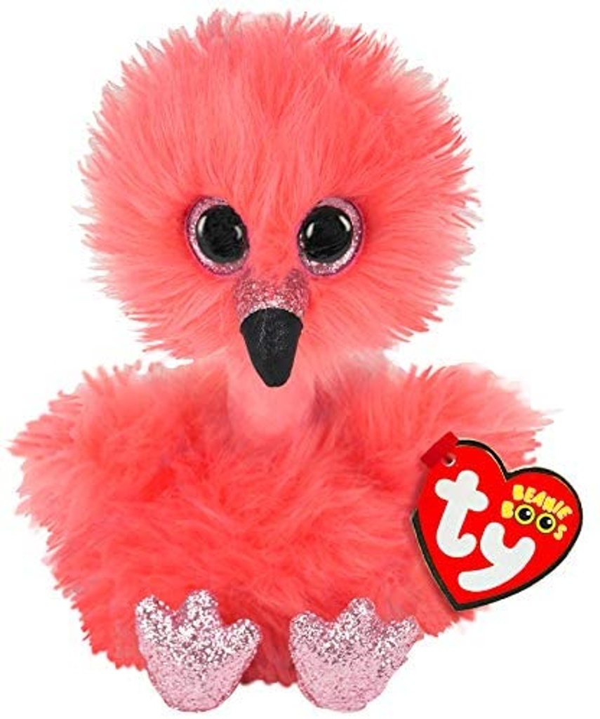 Beanie Boos Franny dlouhokrký plameňák 15 cm