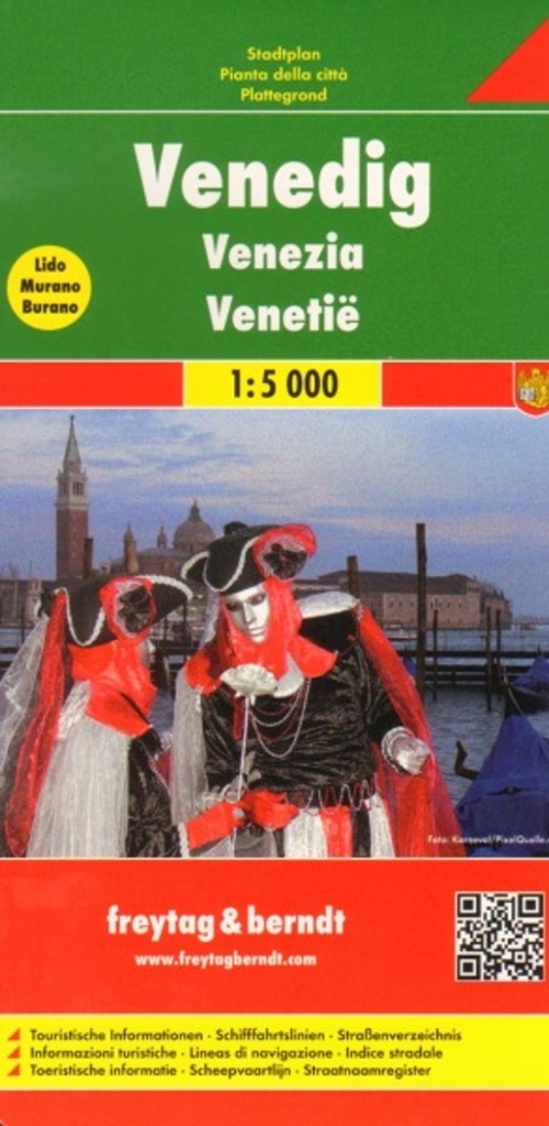 Benátky Venedig Venice 1:5 000