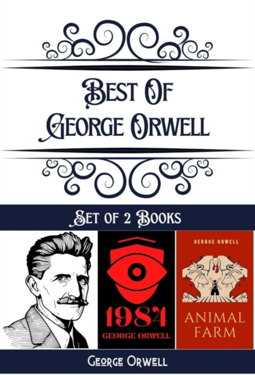 Best of George Orwell Boxed Set (Animal Farm & 1984) Set of 2 Books
