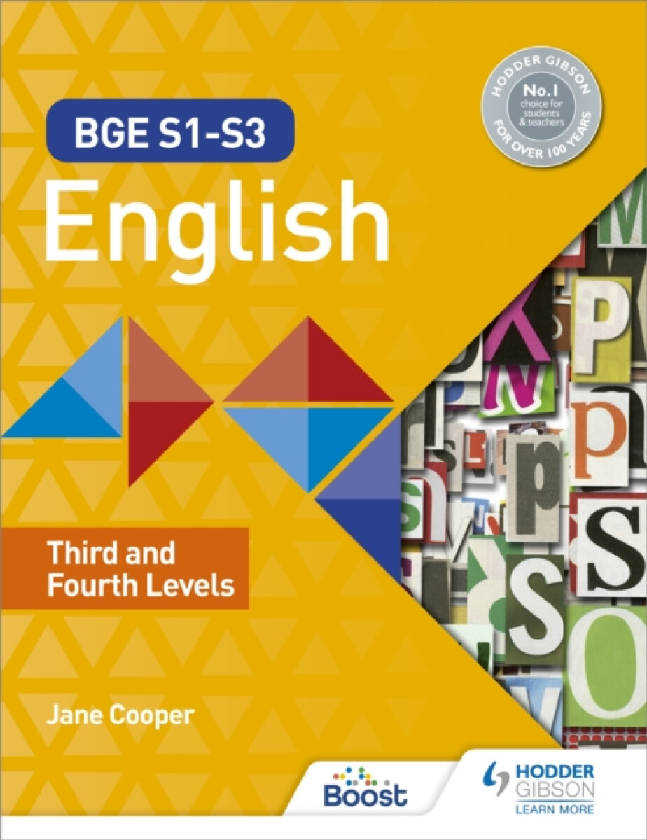 BGE S1â€“S3 English: Third and Fourth Levels
