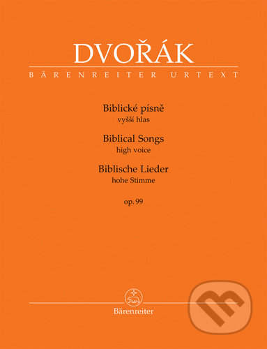 Biblické písně vyšší hlas, op. 99 (vyšší hlas)