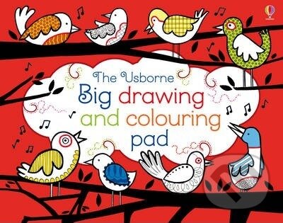 Big drawing and colouring pad