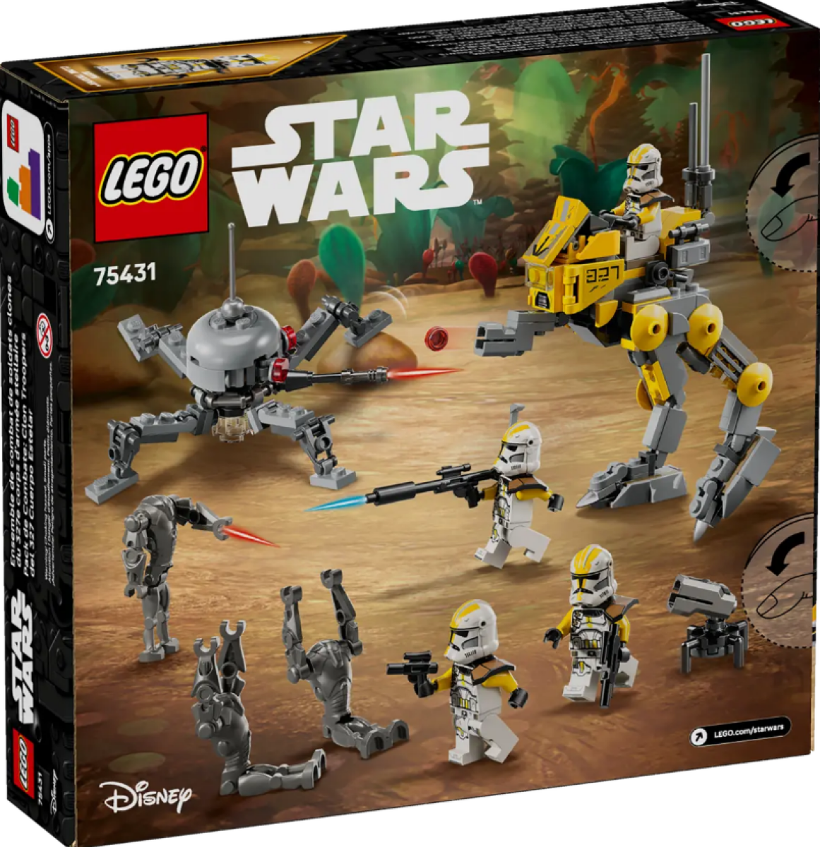 Bitevní balíček klonovaných vojáků z 327. hvězdného sboru