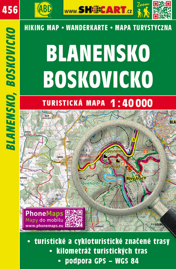 Blanensko, Boskovicko 1:40 000