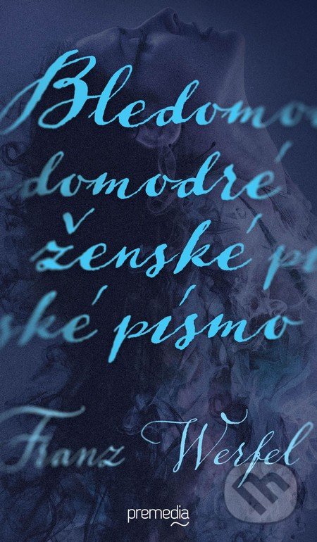Bledomodré ženské písmo