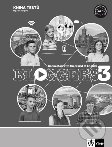 Bloggers 3 (A2.1) – kniha testů - kniha z kategorie 2. stupeň