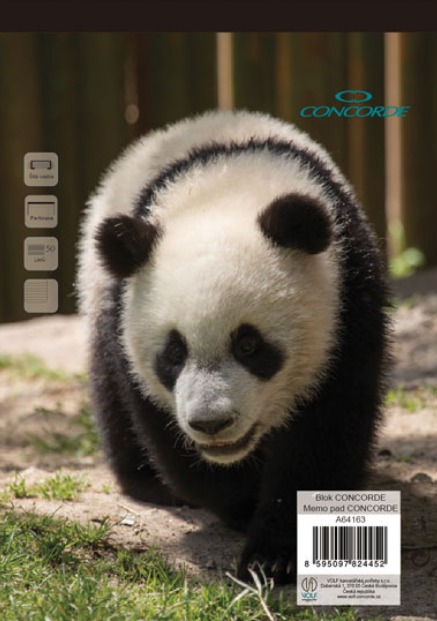 Blok CONCORDE A5 linka, 50 listů
