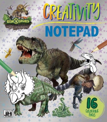 Blok k vybarvení Dinosauři - kniha z kategorie Omalovánky