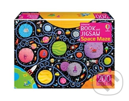 Book and Jigsaw Space Maze