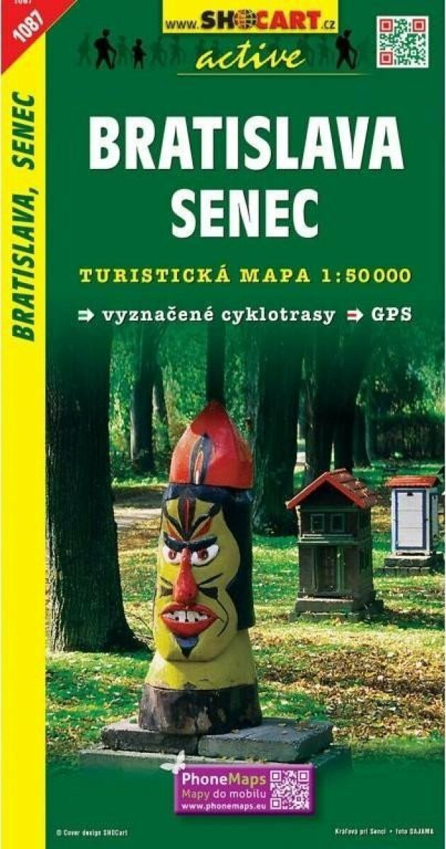 Bratislava, Senec 1:50 000 (Turisticá mapa 1087)