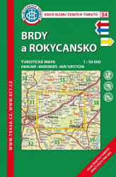 Brdy a Rokycansko 1:50 000 (Turistická mapa) - kniha z kategorie Mapy