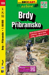 Brdy-Příbramsko 1:60T - cyklomapa