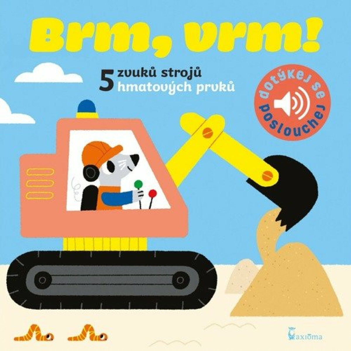 Brm, vrm - Dotykové a zvukové leporelo - Marion Billet