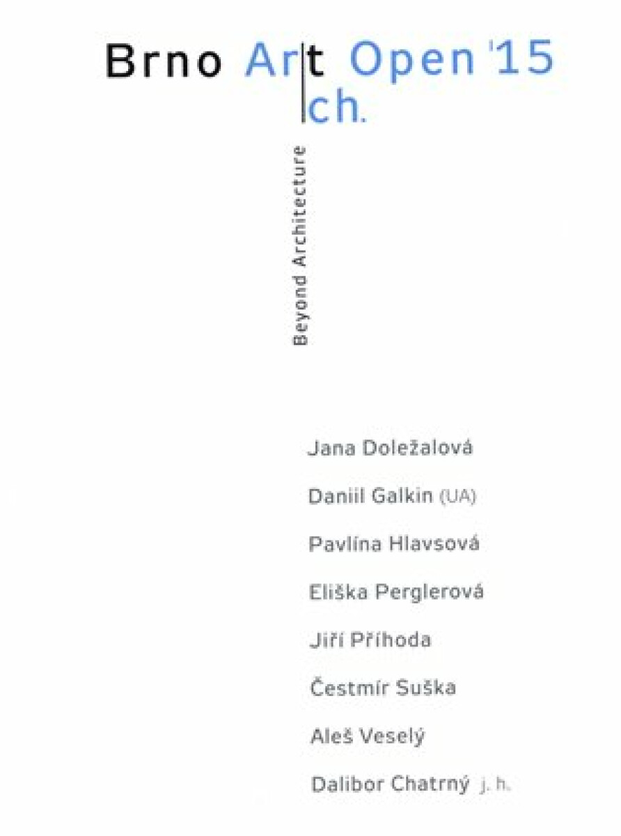 Brno Art Open 2015 - kniha z kategorie Sochařství