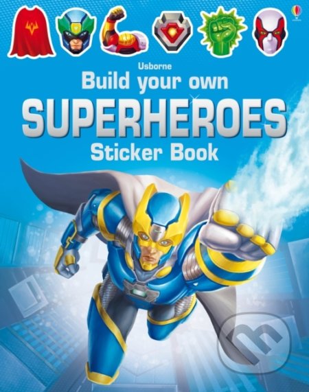 Build Your Own Superheroes Sticker Book